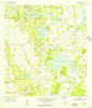 Alturas Florida Historical topographic map, 1:24000 scale, 7.5 X 7.5 Minute, Year 1955