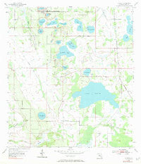 Alturas Florida Historical topographic map, 1:24000 scale, 7.5 X 7.5 Minute, Year 1955