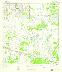 Alva SE Florida Historical topographic map, 1:24000 scale, 7.5 X 7.5 Minute, Year 1958