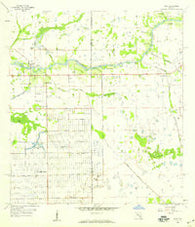 Alva Florida Historical topographic map, 1:24000 scale, 7.5 X 7.5 Minute, Year 1958