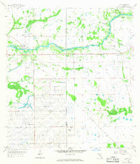 Alva Florida Historical topographic map, 1:24000 scale, 7.5 X 7.5 Minute, Year 1958