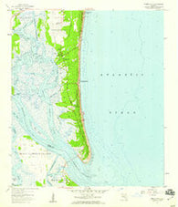 Amelia City Florida Historical topographic map, 1:24000 scale, 7.5 X 7.5 Minute, Year 1958