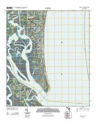 Amelia City Florida Historical topographic map, 1:24000 scale, 7.5 X 7.5 Minute, Year 2012