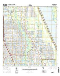 Ankona Florida Current topographic map, 1:24000 scale, 7.5 X 7.5 Minute, Year 2015