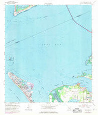 Anna Maria Florida Historical topographic map, 1:24000 scale, 7.5 X 7.5 Minute, Year 1964