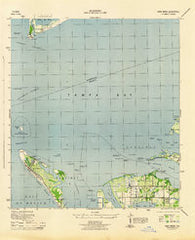 Anna Maria Florida Historical topographic map, 1:31680 scale, 7.5 X 7.5 Minute, Year 1944