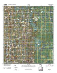 Anthony Florida Historical topographic map, 1:24000 scale, 7.5 X 7.5 Minute, Year 2012