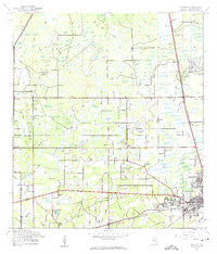Antioch Florida Historical topographic map, 1:24000 scale, 7.5 X 7.5 Minute, Year 1944