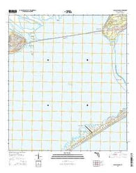 Apalachicola Florida Current topographic map, 1:24000 scale, 7.5 X 7.5 Minute, Year 2015