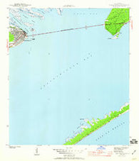 Apalachicola Florida Historical topographic map, 1:24000 scale, 7.5 X 7.5 Minute, Year 1943