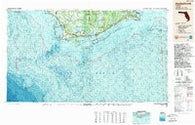 Apalachicola Florida Historical topographic map, 1:250000 scale, 1 X 2 Degree, Year 1988