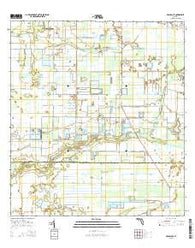 Arcadia SE Florida Current topographic map, 1:24000 scale, 7.5 X 7.5 Minute, Year 2015