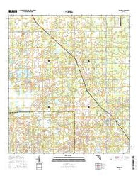 Archer Florida Current topographic map, 1:24000 scale, 7.5 X 7.5 Minute, Year 2015