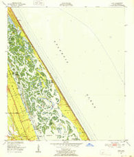 Ariel Florida Historical topographic map, 1:24000 scale, 7.5 X 7.5 Minute, Year 1950