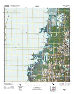 Aripeka Florida Historical topographic map, 1:24000 scale, 7.5 X 7.5 Minute, Year 2012