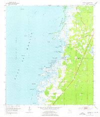 Aripeka Florida Historical topographic map, 1:24000 scale, 7.5 X 7.5 Minute, Year 1954