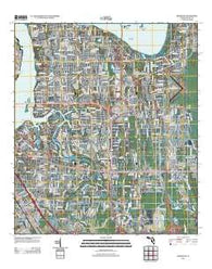 Arlington Florida Historical topographic map, 1:24000 scale, 7.5 X 7.5 Minute, Year 2012