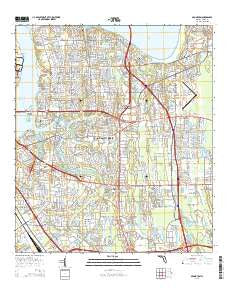 Arlington Florida Current topographic map, 1:24000 scale, 7.5 X 7.5 Minute, Year 2015