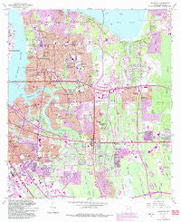 Arlington Florida Historical topographic map, 1:24000 scale, 7.5 X 7.5 Minute, Year 1963