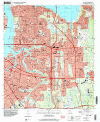 Arlington Florida Historical topographic map, 1:24000 scale, 7.5 X 7.5 Minute, Year 1994