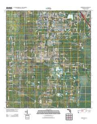 Arredondo Florida Historical topographic map, 1:24000 scale, 7.5 X 7.5 Minute, Year 2012