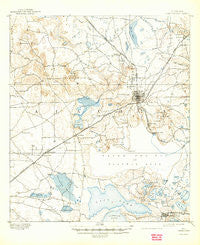Arredondo Florida Historical topographic map, 1:62500 scale, 15 X 15 Minute, Year 1894