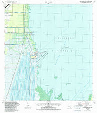 Arsenicker Keys Florida Historical topographic map, 1:24000 scale, 7.5 X 7.5 Minute, Year 1988
