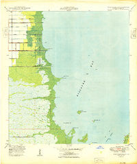 Arsenicker Keys Florida Historical topographic map, 1:24000 scale, 7.5 X 7.5 Minute, Year 1949