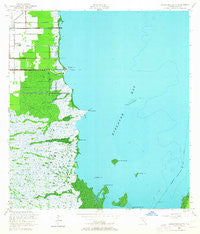 Arsenicker Keys Florida Historical topographic map, 1:24000 scale, 7.5 X 7.5 Minute, Year 1956
