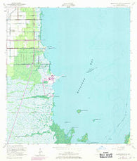 Arsenicker Keys Florida Historical topographic map, 1:24000 scale, 7.5 X 7.5 Minute, Year 1956