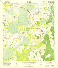Ashton Florida Historical topographic map, 1:24000 scale, 7.5 X 7.5 Minute, Year 1953