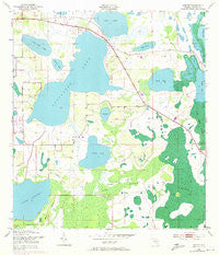 Ashton Florida Historical topographic map, 1:24000 scale, 7.5 X 7.5 Minute, Year 1953