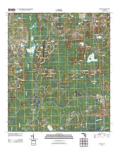 Ashville Florida Historical topographic map, 1:24000 scale, 7.5 X 7.5 Minute, Year 2012