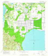 Astatula Florida Historical topographic map, 1:24000 scale, 7.5 X 7.5 Minute, Year 1962