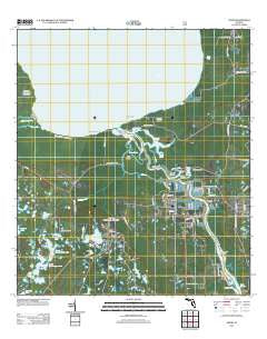 Astor Florida Historical topographic map, 1:24000 scale, 7.5 X 7.5 Minute, Year 2012