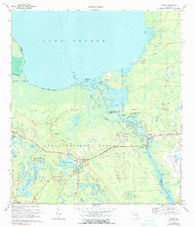 Astor Florida Historical topographic map, 1:24000 scale, 7.5 X 7.5 Minute, Year 1972