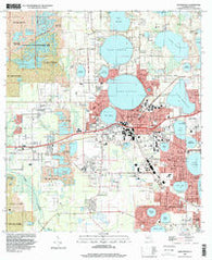 Auburndale Florida Historical topographic map, 1:24000 scale, 7.5 X 7.5 Minute, Year 1994