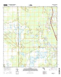 Aurantia Florida Current topographic map, 1:24000 scale, 7.5 X 7.5 Minute, Year 2015
