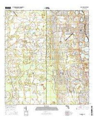 Avon Park Florida Current topographic map, 1:24000 scale, 7.5 X 7.5 Minute, Year 2015