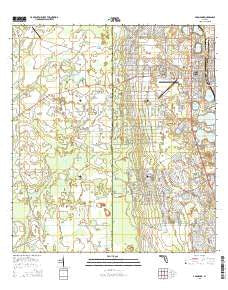 Avon Park Florida Current topographic map, 1:24000 scale, 7.5 X 7.5 Minute, Year 2015