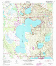 Babson Park Florida Historical topographic map, 1:24000 scale, 7.5 X 7.5 Minute, Year 1952