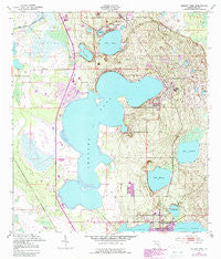 Babson Park Florida Historical topographic map, 1:24000 scale, 7.5 X 7.5 Minute, Year 1952