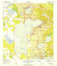 Babson Park Florida Historical topographic map, 1:24000 scale, 7.5 X 7.5 Minute, Year 1952