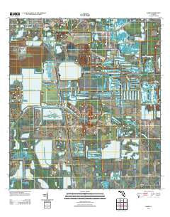 Baird Florida Historical topographic map, 1:24000 scale, 7.5 X 7.5 Minute, Year 2012