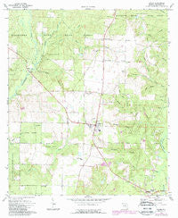 Baker Florida Historical topographic map, 1:24000 scale, 7.5 X 7.5 Minute, Year 1973