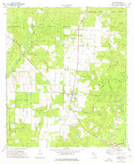 Baker Florida Historical topographic map, 1:24000 scale, 7.5 X 7.5 Minute, Year 1973