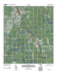 Bakersville Florida Historical topographic map, 1:24000 scale, 7.5 X 7.5 Minute, Year 2012