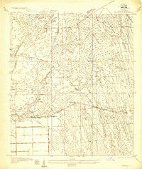 Bakersville Florida Historical topographic map, 1:24000 scale, 7.5 X 7.5 Minute, Year 1937