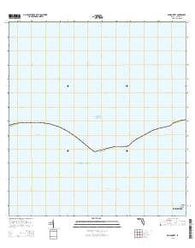 Bamboo Key Florida Current topographic map, 1:24000 scale, 7.5 X 7.5 Minute, Year 2015