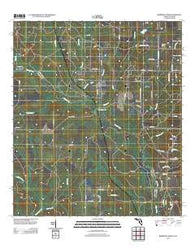 Barrineau Park Florida Historical topographic map, 1:24000 scale, 7.5 X 7.5 Minute, Year 2012